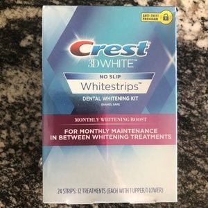 New Crest 3D Boost Dental Whitening Kit 12 Count